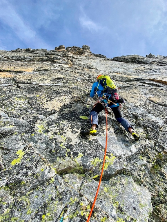 Osmá délka začíná pěknou stěnkou