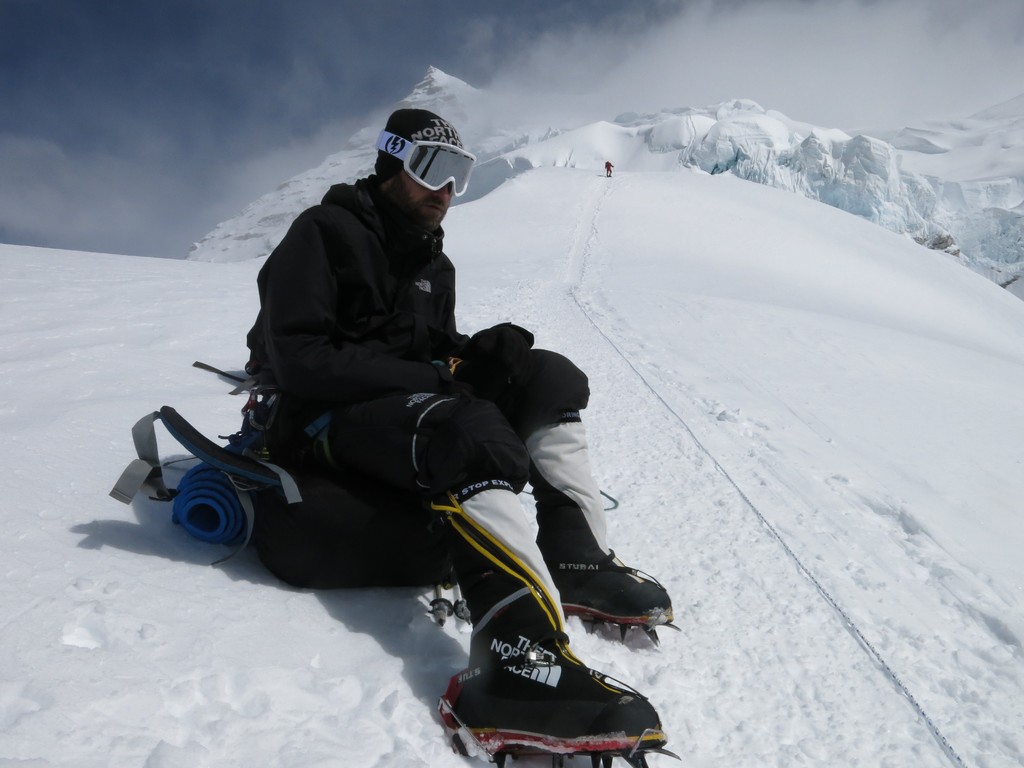 Jan Říha nevidomý horolezec - Expedice Cho Oyu 2016