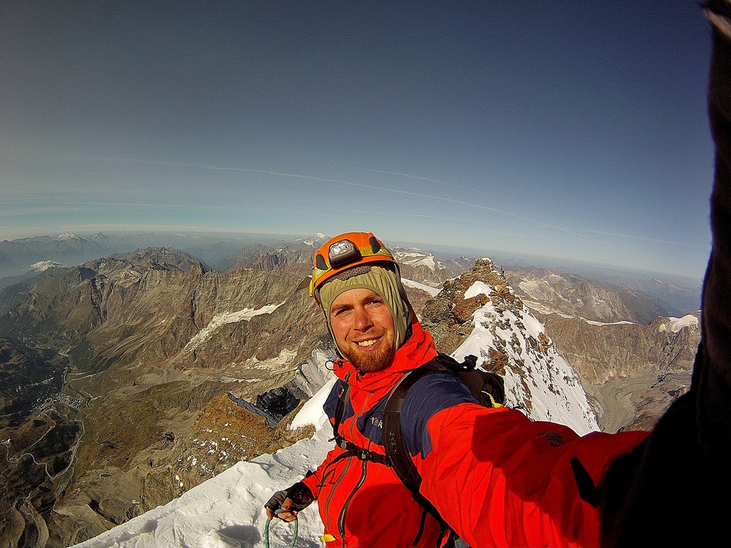 Martin Klusák - výstup na Matterhorn 2017