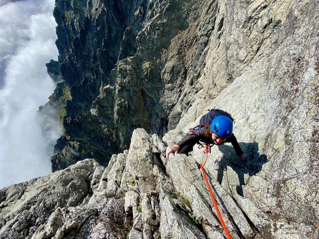 Zářez vedoucí ke štandu pod klíčovou osmou délkou