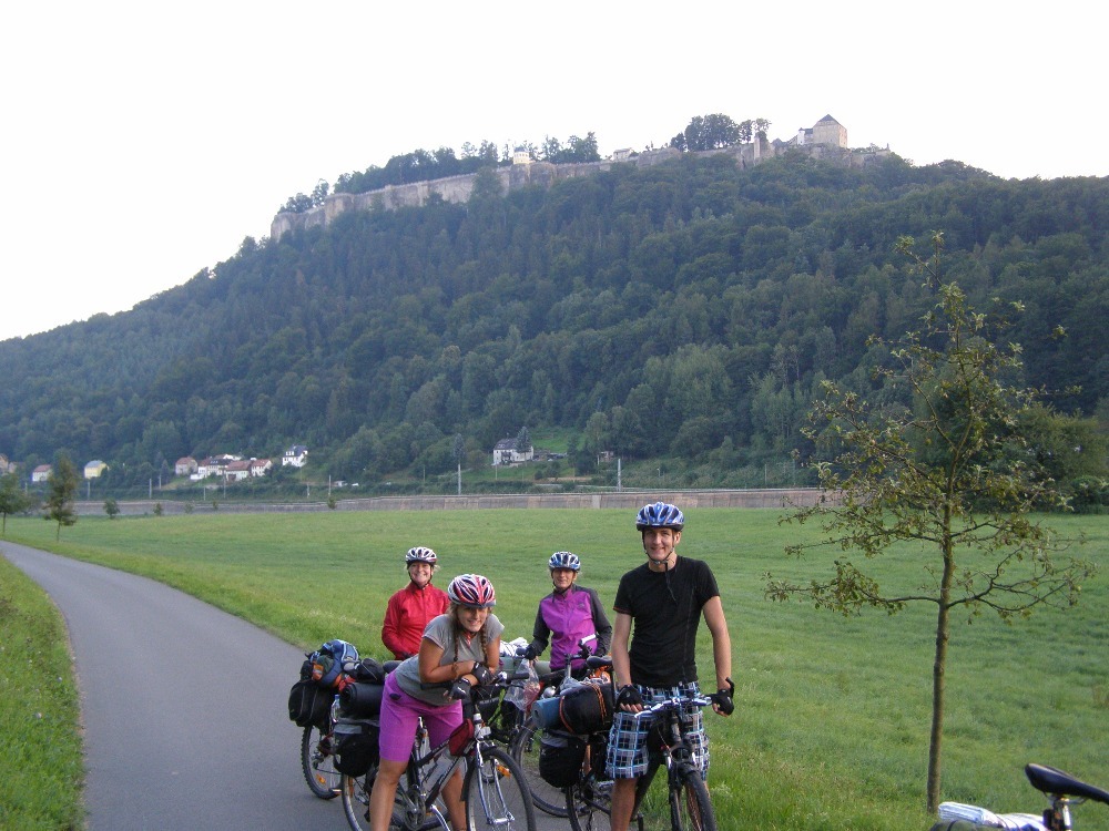 pod vojenskou pevností Königstein