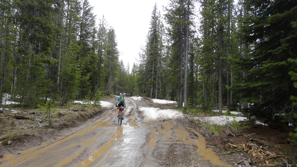 Markéta Peggy Marvanová - závod Tour Divide