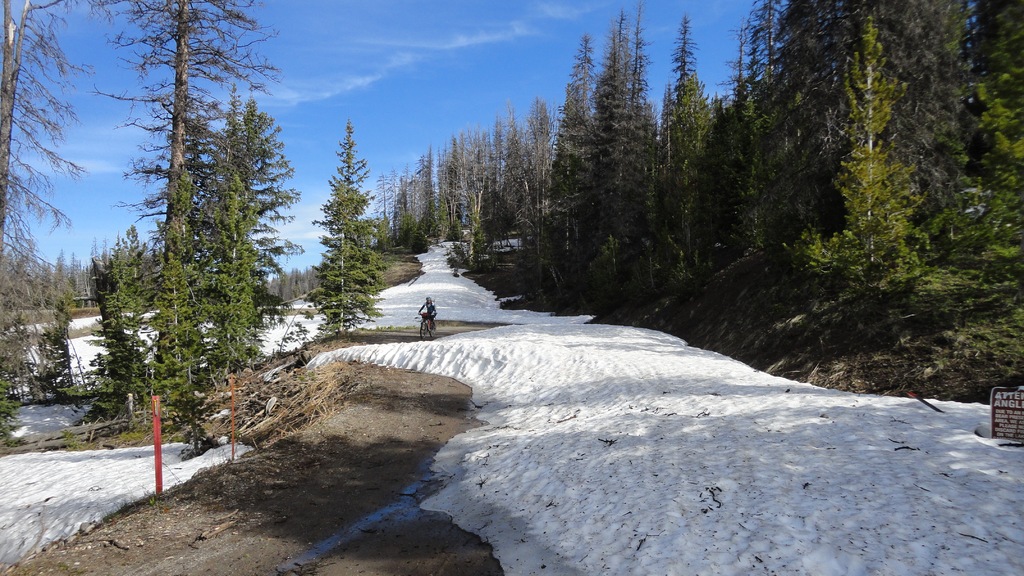 Markéta Peggy Marvanová - závod Tour Divide