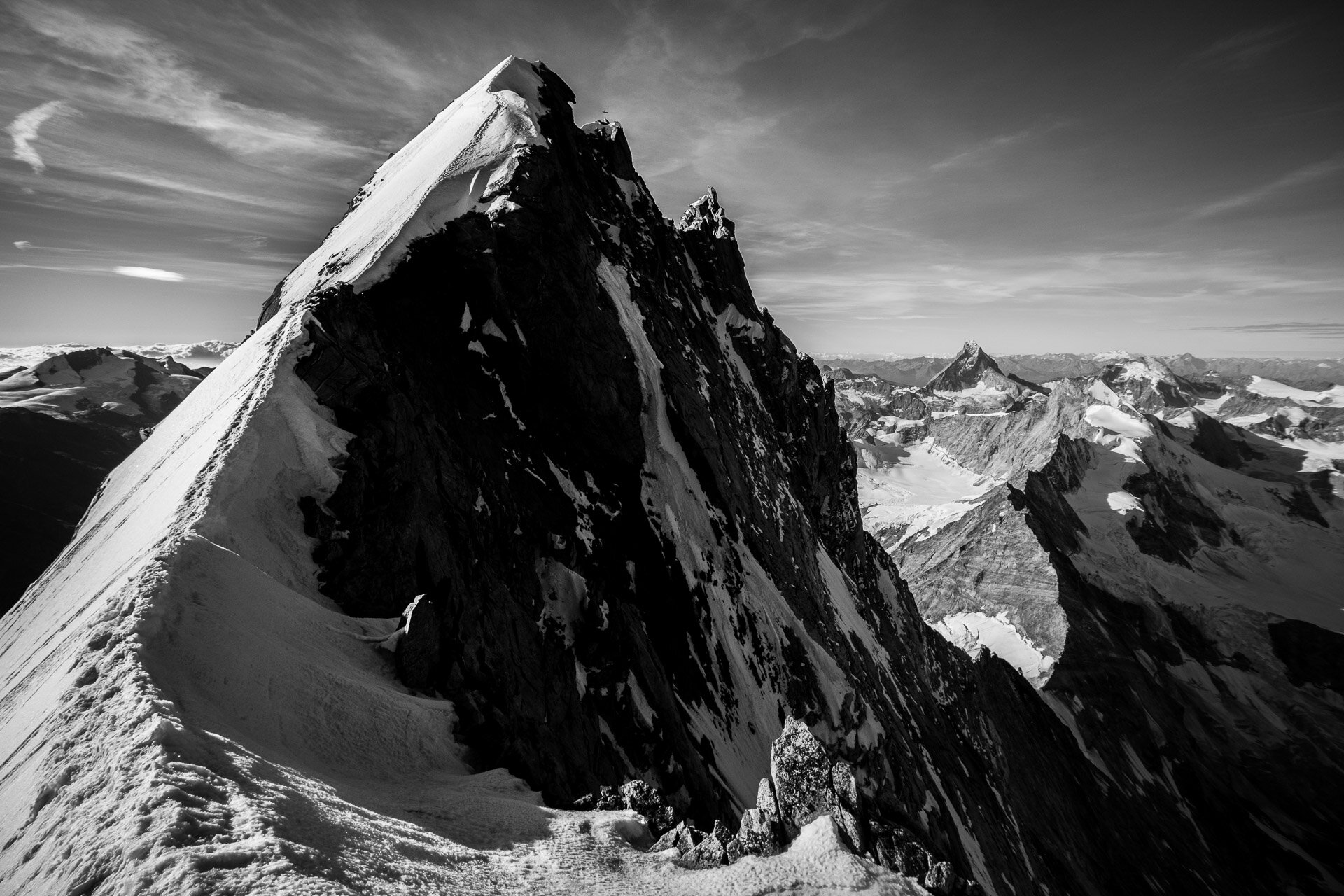 Walliský Weisshorn, 08/2020