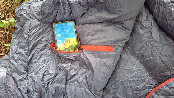 Spací pytel Patizon R 600 uni - vnitřní kapsa na zip