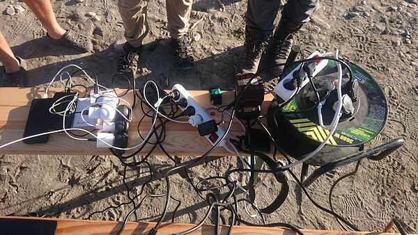 Albánie, Expedice Neuron Atmos 2024 - dobíjení v basecampu