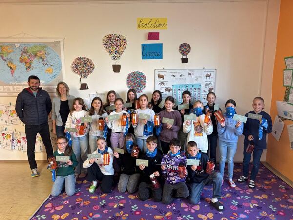 Třída z plzeňské 4. ZŠ, která se vydala na šumavskou část Stezky