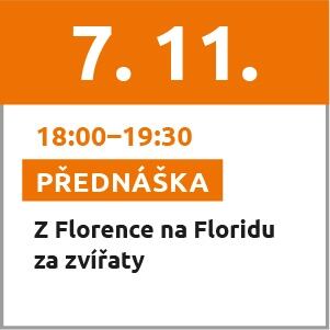 Rucksack Fest - přednáška Z Florence na Floridu za zvířaty