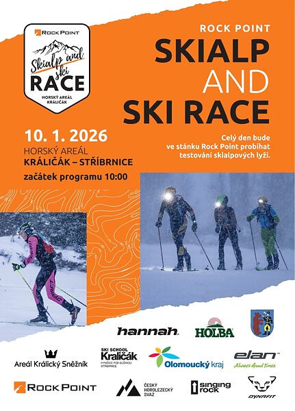 plakát akce Rock Point Skialp and Ski Race Králičák 2026