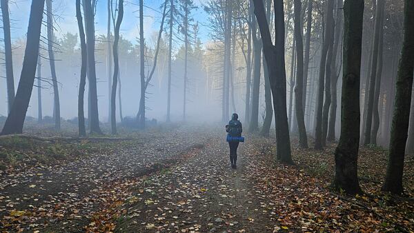 Ze Stezky Českem při přechodu Bílých Karpat