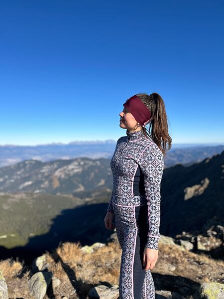 Triko Kari Traa Rose Half Zip Baselayer Top Lady a spodky Kari Traa Rose High Waisted Baselayer Pants Lady – elegantní norský design