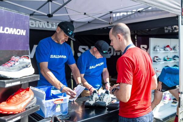 testování běžeckých bot Salomon