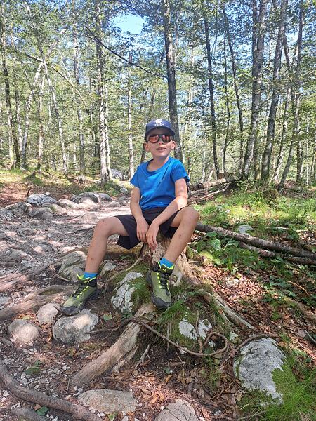 Boty GARMONT 9.81 KIDS Pulse MID WP Uni - pohodné trekovky