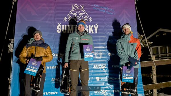 Vížezové kategorie Muži1:  Filip Matějovič (1.místo), Radoslav Groh (2.místo), Šimon Hausenblas (3.místo)