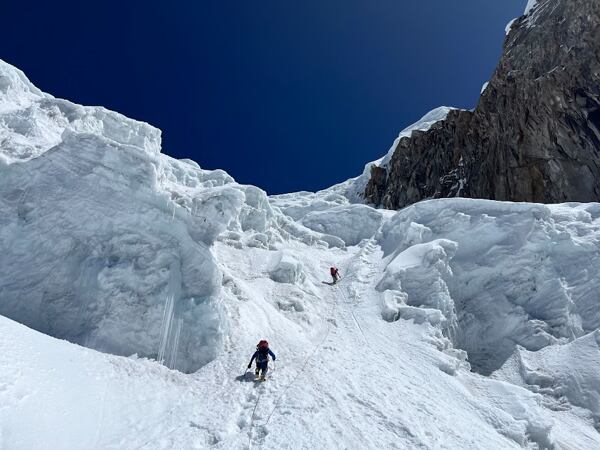 Výšvih do high campu