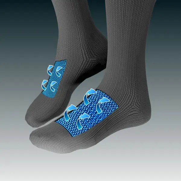 Ilustrace UYN technologie ponožek - Anti Impactor