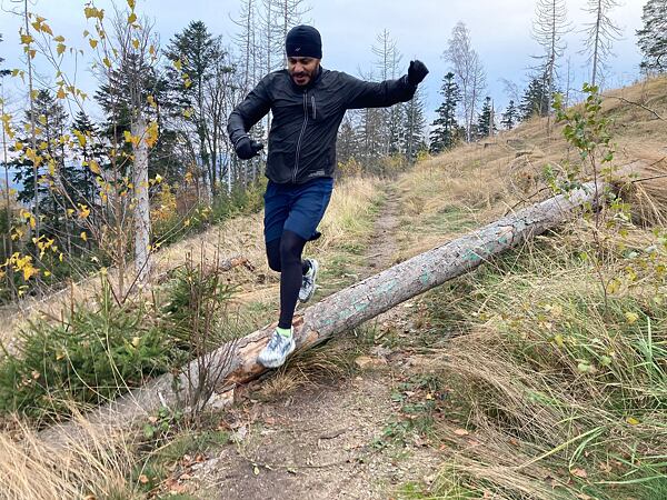 Pánské běžecké boty Hoka M Speedgoat 6 GTX – objemovka do technicky náročnějšího terénu s ochranou špičky před kameny