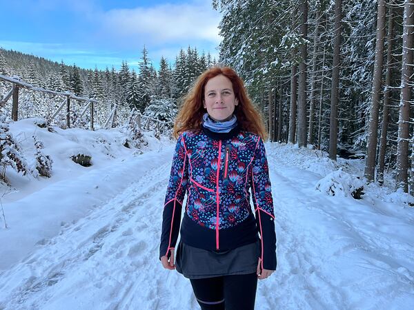 Mikina Crazy PULL OXYGEN PRINTED Lady – barevně kontrastní ploché švy