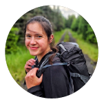 Barbora Kafková, přednáší v rámci Rock Point Rucksack Festu