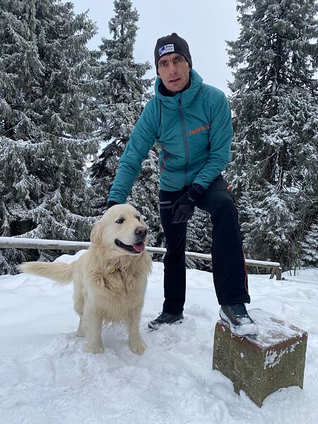 Test pánského skialp setu Hannah - kalhot Juke a bundy Gabber Hoody