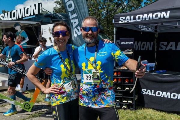 Ze závodu Salomon Prague Park Race