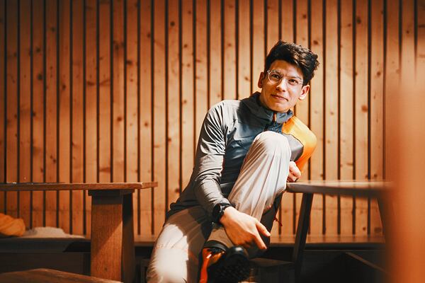 Matěj Bernát - první Čech, který vystoupal na Manáslu (8000 m) a na lyžích sjel zpět do C2