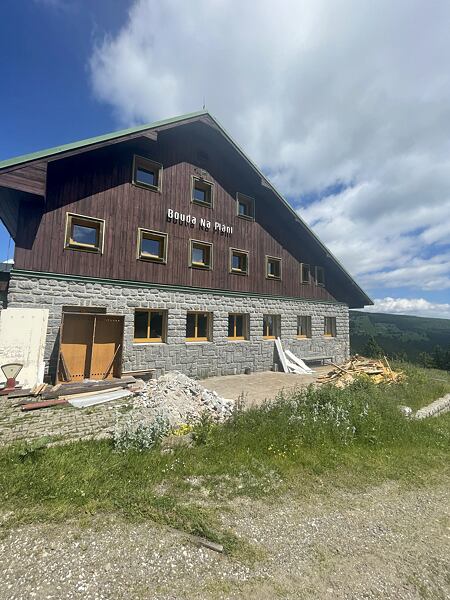 Zde bude místo pro občersvovací stanici na 7. kilometru