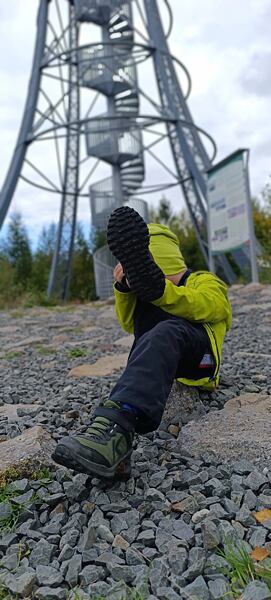 Boty KEEN ZIONIC MID WP CHILDREN – na rozhledně Kotel u Rokycan