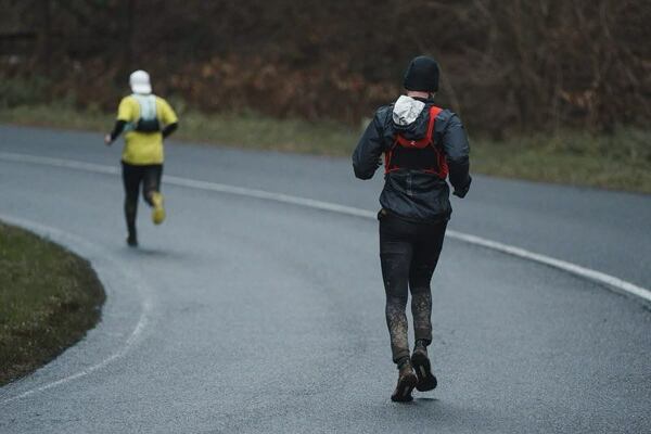 Adam Korecký při závodě Pražská 100