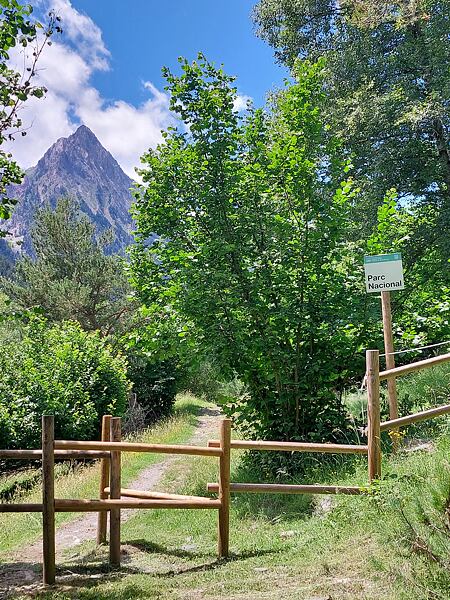 Vstup do národního parku Aigüestortes i Estany de Sant Maurici