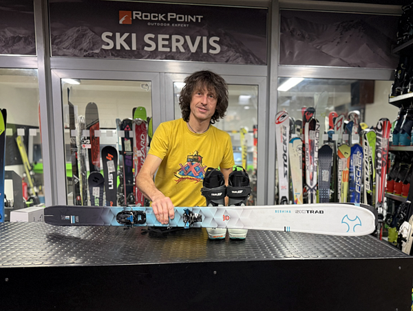 Ve vybraných prodejnách Rock Point si můžete zapůjčit skialpové  vybavení