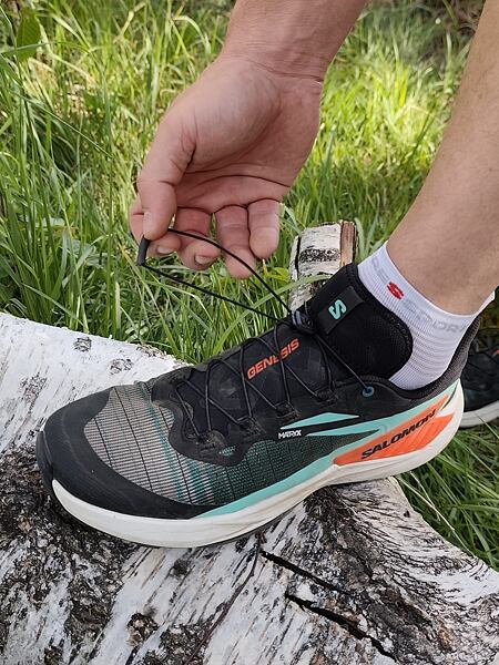 Pánské běžecké boty Salomon Genesis – vychytané šněrování Quicklace