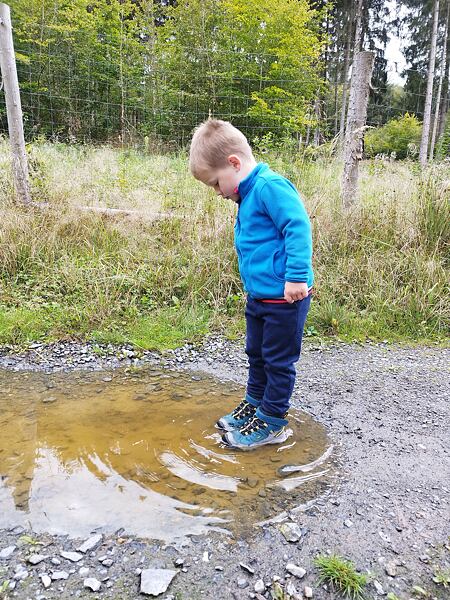Dětské boty KEEN Targhee IV MID WP Children – membrána dětem zajistí nohy v suchu