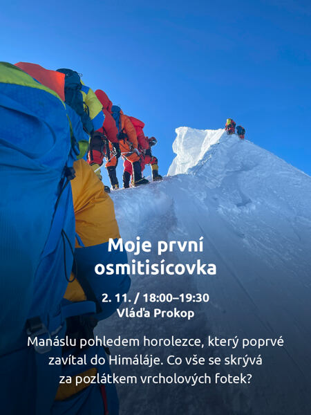 Přednáška Moje první osmitisícovnka - Manáslu